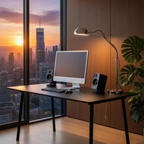 BM019 SİYAH SADE ÇALIŞMA MASASI