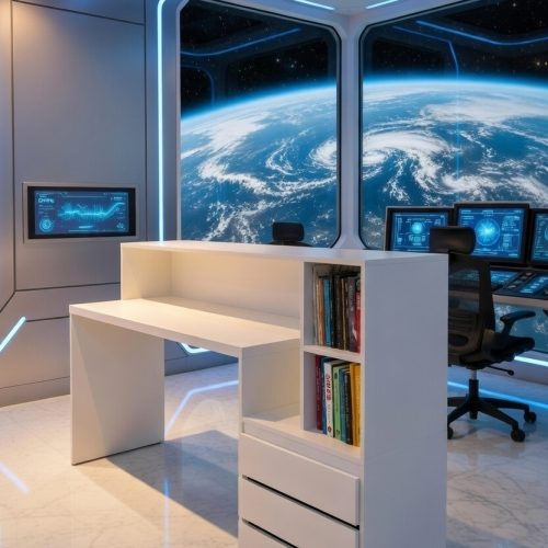 BM020 KİTAPLIKLI ÇEKMECELİ ÇALIŞMA MASASI