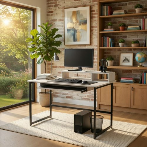 BM030 METAL AYAKLI PRATİK ÇALIŞMA MASASI