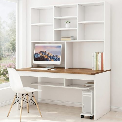 BM059 KİTAPLIKLI ÇOK KULANIŞLI GENİŞ ÇALIŞMA MASASI