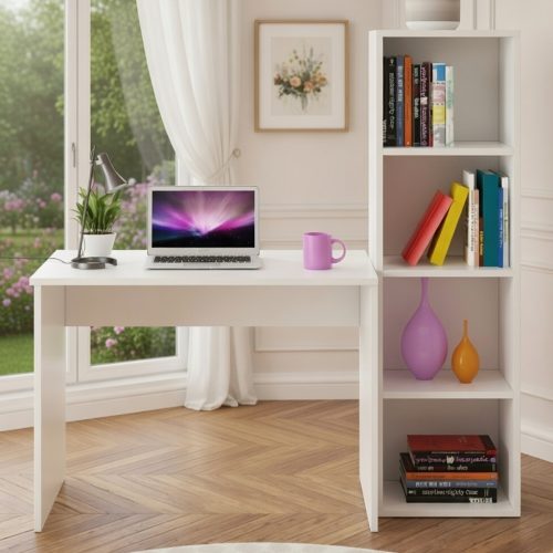 BM072 KİTAPLIK+ÇALIŞMA MASASI