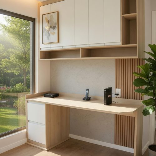 BM074 ASMA DOLAP+ÇALIŞMA MASASI