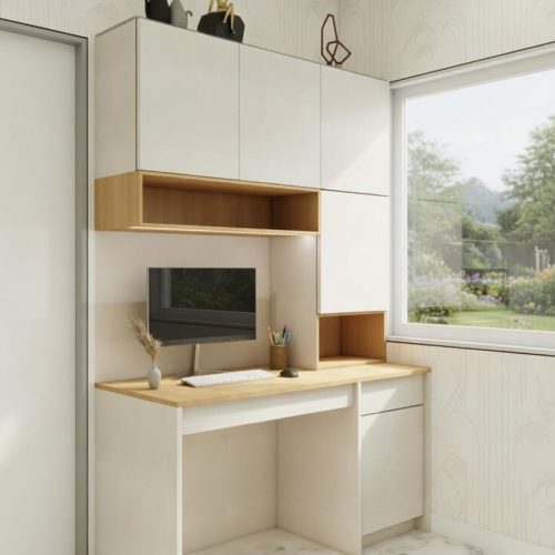 BM078 KİTAPLIKLI ÇALIŞMA MASASI