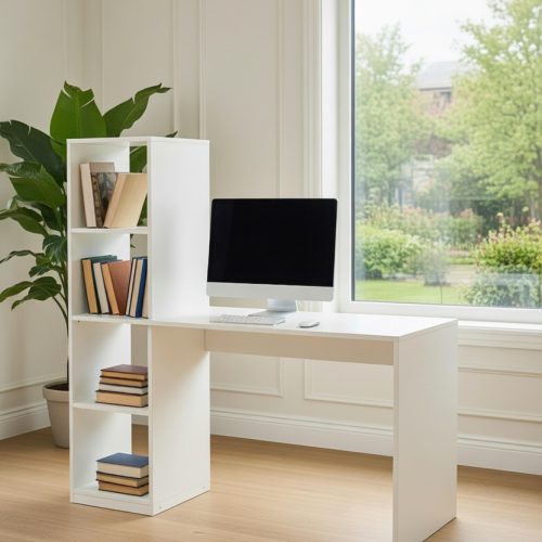 BM081 BOY KİTAPLIK +ÇALIŞMA MASASI