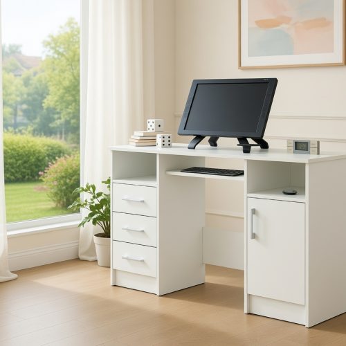 BM086 3ÇEKMECELİ BİR KAPAKLI ÇALIŞMA MASASI