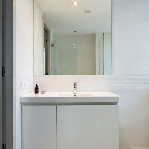 BY028 BEYAZ BANYO DOLABI+AYNA