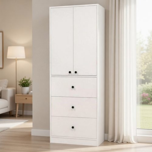 GDP01 3 ÇEKMECELİ İKİ KAPAKLI 3 ÇEKMECELİ DOLAP