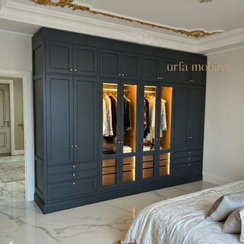 GDP0109 16 KAPAKLI 12 ÇEKMECELİ LAKE GARDROP